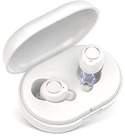Eacam Amplificatore Sonoro Intelligente con Riduzione del Rumore, Ricarica Magnetica, Scatola Portatile per Anziani con Filtro Antirumore, Tappi Auricolari in Silicone, Design