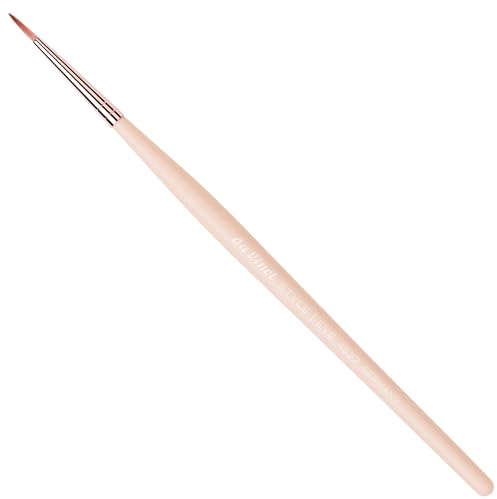 da Vinci Eyeliner Brush Thin/Vegan/Synthetic Fibre/Made in Germany