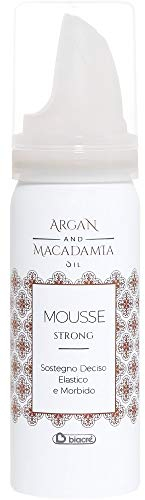 Biacrè Argan and Macadamia Oil Mousse Strong, 50 ml