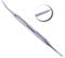 Ingrown Toenail File Double Edge Toe Nail File - Professional Grade Stainless Steel Chiropody Instruments, Podiatry Blacks File