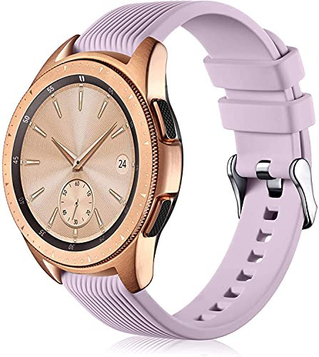 Shieranlee Band compatibile per Samsung Galaxy Active 2 44 mm 40 mm/Galaxy Watch 42 mm/Galaxy Watch 3 41 mm/Active, universale 20 mm, cinturino di ricambio per orologio da donna uomo