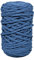 Rayher Braidy Recycling Garn, geflochten, 4 mm ø, jeansblau, 250 g Knäuel, Lauflänge ca. 60 m, Strickgarn, Häkelgarn, Textilgarn, Bastelgarn, Knüpfgarn, Macrameegarn, 42010372