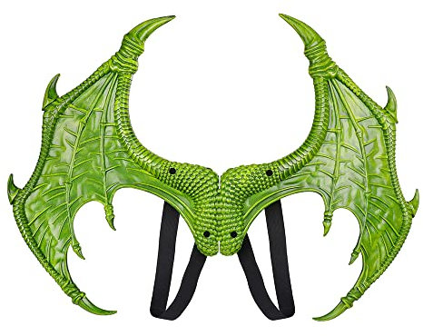 Yeeteesy Halloween Drachen Flügel Maskerade Drachenflügel Cosplay Party Geschenk Requisiten für Kinder Jungen Mädchen und Erwachsene (Flügel Grüner)