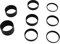 Teleskop-Verlängerungsrohr-Set,8 Stück M48 X 0,75 Brennweiten-Verlängerungsrohr-Set 3 5 7 10 12 15 20 30 Mm Verlängerungsring Erweiterungsring für die astronomische Teleskopfotografie