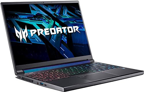 Acer Predator Triton 300 SE 14-inch WUXGA 165Hz, 512GB SSD, i7-12700H Gaming Laptop (16GB RAM, GeForce RTX 3060, Backlit Keyboard, Windows 11 Home, Titanium Gray) PT314-52s-747P, 2022 Model