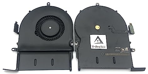 Ventilador de repuesto compatible con Apple MacBook Pro 13 Retina A1502, 076-1450, 610-0212