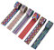 SUPERFINDINGS 1,99 Yard (1,82 m) Polyester Gurtband 6 Stränge 6 Stile Doppelseitig Bedruckt Für DIY Kameragurt 38mm Breit