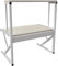 Soporte para Microondas Horno Estantería de Almacenamiento para Microondas Multifuncional Armario de Cocina Encimera de Cocina-65 * 54 * 30cm-Color Arce Blanco