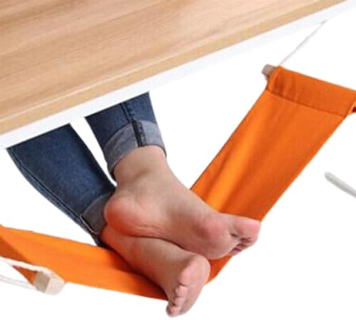 SWoob, Kleine Hängematte unter dem Schreibtisch, lindert Fußmüdigkeit im Büro, Ruhehängematte, kreative Geschenke