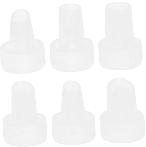 Maschinenspitzen Kunststoff 6 Stück Ersatzspitzen für Aquafacialgerät | Aufsätze für Wasser Sauerstoff Gesichtsbehandlungsgeräte, Aufsatz Gesichtsbehandlungsmaschine, Maschinenzubehör