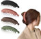 4 Stück Banana Clip Dickes Haar Banana Clip Groß Banana Hair Clip, Pferdeschwanz Haarspange Bananen Haarspange Vintage Haarspange Bananenspange Stabil Bananenspange Haare Dickes Haar Groß