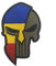 Aspcsmomt Rumänien-Flagge, Totenkopf-Aufnäher, bestickt, taktisch, Moral, rumänischer Punisher-Patch, Klettverschluss, zum Aufnähen auf Rucksack, Jacke, Mütze, Uniform, Mantel, Hut