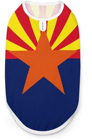 Arizona, vielseitige Hundewesten für Hunde und Katzen, vollständige Bedruckung, Größe XXL