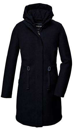 G.I.G.A. DX Damen Gw 46 Wmn Prk Fleece Parka/Mantel mit abknöpfbarer Kapuze (1er Pack)