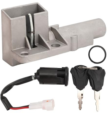 Generic Motorrad-Zündschlüssel-Set, Zündschloss für Sur-Ron Sur Ron Light Bee XS Dirt Bike, 2-Wege, Durchsteckmontage, Drehbar, 2 Positionen, Touch Control