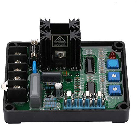 Generador AVR universal GAVR‑8A, piezas del generador de frecuencia del módulo regulador de voltaje automático para energía, que se adapta a varias configuraciones