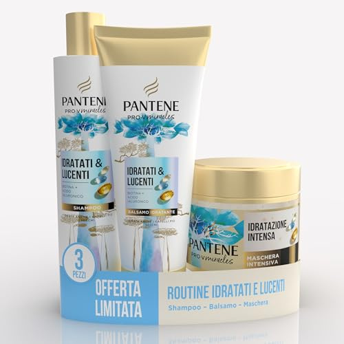 Pantene Pro-V Miracles Idratati & Lucenti Set Regalo per Capelli