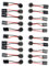 GERUI 20 pezzi PC scheda madre altoparlante piezoelettrico interno BIOS allarme Summer per case computer fai da te computer case cicalino altoparlante