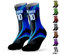OXUM Calcetines Atenas- Calcetines deportivos personalizables con Nombre, Número, escudo y nombre de tu equipo. Personaliza para running, fútbol, baloncesto, tenis