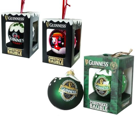 McLaughlin's Irish Shop Guinness Weihnachtskugel Set