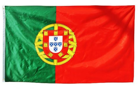 Länder Fahne 90 x 150 cm Abasonic® (Portugal)