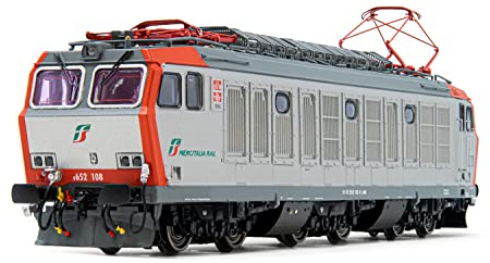 Rivarossi Ferrovia - Locos HR2797 FS Mercitalia, E.652 108 in livrea argento/rosso, ep. VI