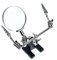 Helping Hand Magnifier Magnifying Glass Jewelry Clamp Holder Soldering Stand
