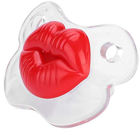 Lustiger Baby Schnuller, Baby Schnuller Schnuller Lustige Schwein Nase für Baby(Kleiner Kirschmund)