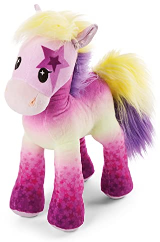 NICI Kuscheltier Candydust 25 cm – Nachhaltiges Pony Plüschtier für Mädchen, Jungen & Babys – Flauschiges Stofftier zum Kuscheln & Spielen – Kuscheliges Schmusetier