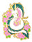 AOTEMAN Broche dragon blanc en émail dur - Motif animaux de dessin animé - Cadeau unique, Acier allié