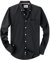 J.VER Oxford Herren Hemd Bügelfrei Regular Fit HerrenHemden Langarm Casual Oberhemd aus Baumwolle Button Down Hemden Faltenfrei Freizeithemd mit Tasche,Schwarz,XXL