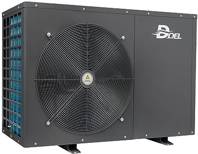 DOEL 55000 BTU Inverter Swimming Pool Heat Pump with WiFi Smart Control Panel, 16 kW Electric Pool Heater for In-ground and Above-Ground Pools, 220-240V