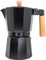 NERTHUS FIH 1253 Cafetière italienne à induction 9 tasses Design Noir Bois