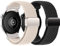 MYAPULUA Armband für Samsung Galaxy Watch 6/5/4 40mm 44mm/Galaxy Watch 6 Classic 47mm 43mm/Watch 5 Pro 45mm,20mm geflochtene Nylonschlaufe,elastisches Sport Ersatzarmband mit Magnet,Pack A