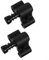 Sliding Barn Door Stopper, Aluminum Barn Door Rail Stop Sliding Hardware for Single or Double Barn Doors Track Spring Barn Door Adjustable, Easy to Install(2 PCS)