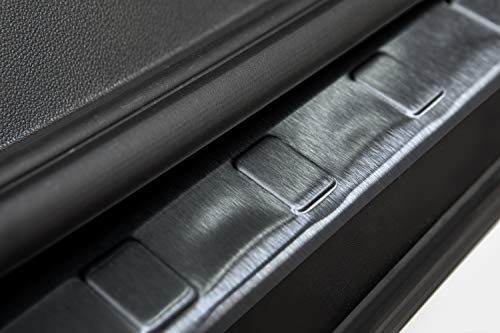 tuning-art Ladekantenschutz passend für Opel Grandland Facelift 2022- | V2A Edelstahl Passgenau Abkantung Rostfrei Spezialklebeband Reinigungstuch Montageanleitung