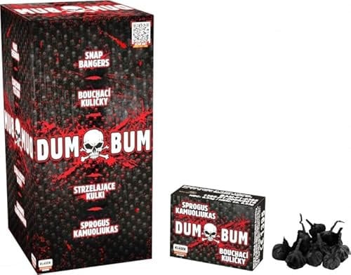 vama Dum Bum Riesen XXL Snap Bangers Knallerbsen Knallteufel Silvester Feuerwerk für Kinder und Jugendliche Pop Pop Snaper (4)