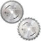 Echo Corner lame scie circulaire 165x20mm (wood) -lame de scie 165 avec 24 dents / 60 dents - lame scie circulaire Ø 165 mm
