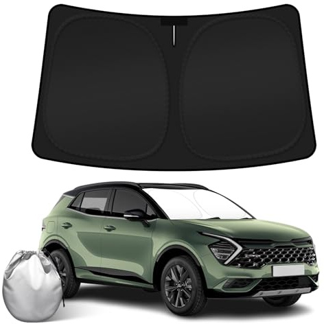 Parasol para parabrisas de coche compatible con Kia Sportage NQ5 2023 2024 2025 2026, accesorios plegables para ventana delantera, cubierta de parabrisas personalizada, bloquea los rayos UV