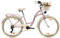 Goetze Mood 26 Zoll Damen Citybike, 17 Zoll Tiefeinsteiger Rahmen, 6-Gang Kettenschaltung, V-Bremse, LED-Beleuchtung, Gepäckträger, Komfortsattel, Schutzbleche, Rattankorb mit Stoffeinsatz!