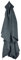 KDQRMVV replacement parasol canopy 8 arms 3.5m for outdoor overhang cantilever garden table umbrella cover(Color:Gray)
