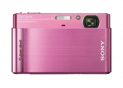 Sony Cyber-shot DSC-T90 12.1MP Digital Camera with 4x Optical Zoom and Super Steady Shot Image Stabilization 3.0-Inch LCD Pink (Renewed)