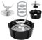 HWVSRKCO Repuestos for licuadora M08K (7 Piezas), compatibles con Oster, Cuchilla for Hielo con Tapa for Jarra, Accesorios, compatibles con Osterizer, licuadoras