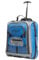 MiniMax Reisekoffer auf Rollen mit Vordertasche für Spielzeug/Puppen/Teddybär, Blau, Teddybär Nicht im Lieferumfang enthalten, S