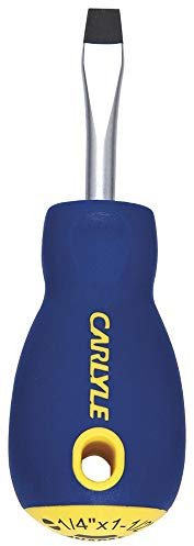 Carlyle Hand Tools Screwdriver - Slotted - 1/4