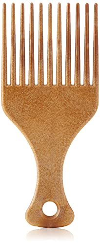 EUROSTIL PEINE AHUECADO 11 PUAS MADERA GRANDE Único