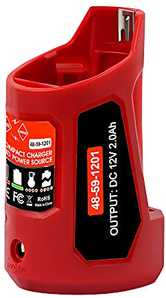 DSANKE USB Power Source for Milwaukee M12 48-59-1201 49-24-2310 USB Charging Adapter 10.8V/12V Heated Jacket Power Source Li-ion Battery Power Source