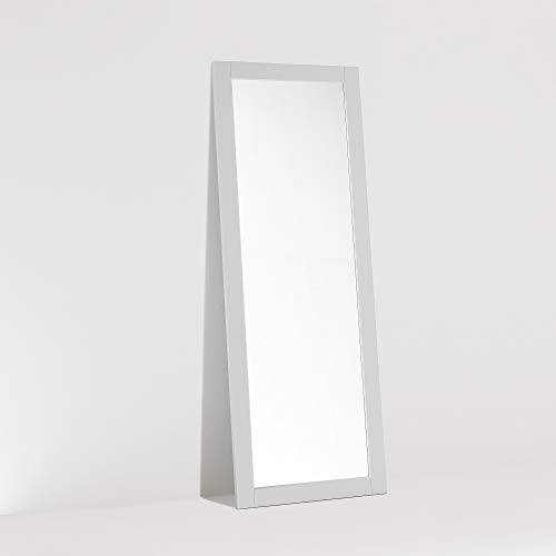 ARHome Miroir de Sol, 160 x 60 cm, Gris Clair, Miroir Mural, Made in Italy