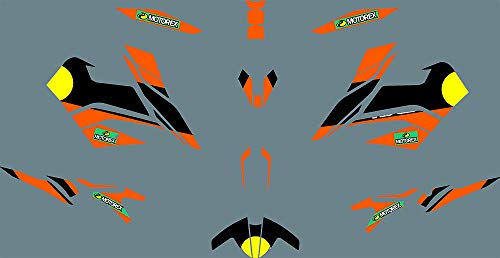 MXP Graphics DST1021 Motorrad-Aufkleber-Set für KTM Duke Duke 790 2016–2019