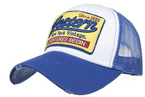 HUA YANG Trucker Caps Herren Baseball Cap Basecap Meshcap Baseballcap mit Baumwolle Frühjahr/Sommer Verstellbar Sport Kappe